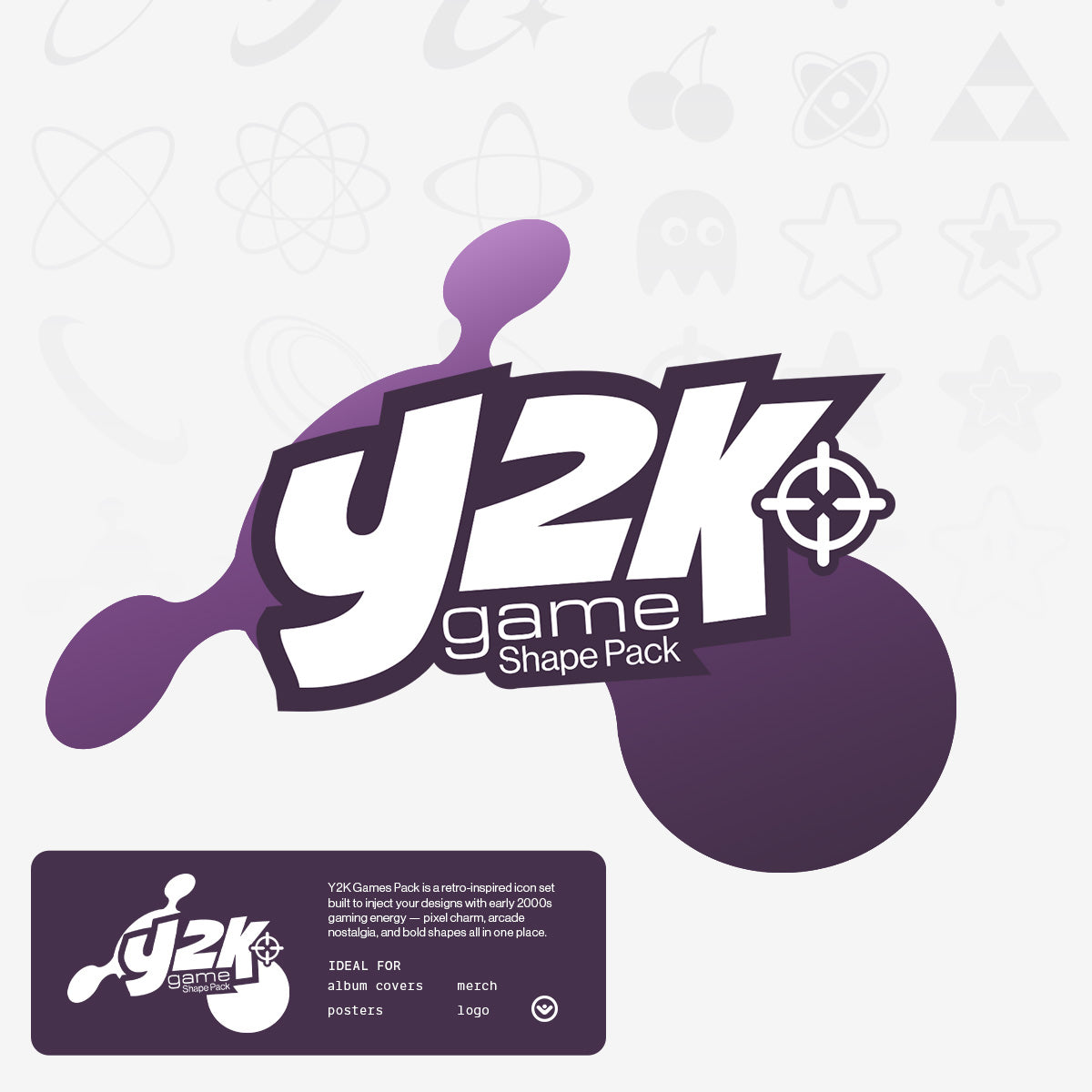Y2K Game Shape Pack
